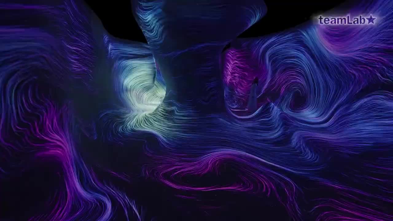 多感官沉浸式艺术场所《teamLab Phenomena Abu Dhabi 》